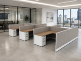 AIS Divi Workstations DIVITYP002 | Modular 2-Inch Panel Office Workstation  |Office Furniture Orlando