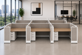 AIS Divi Workstations DIVITYP003 | Modular 2-Inch Panel Office Workstation |Office Cubicles Orlando