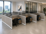 AIS Divi Workstations DIVITYP016 | Modular 2-Inch Panel Office Workstation 