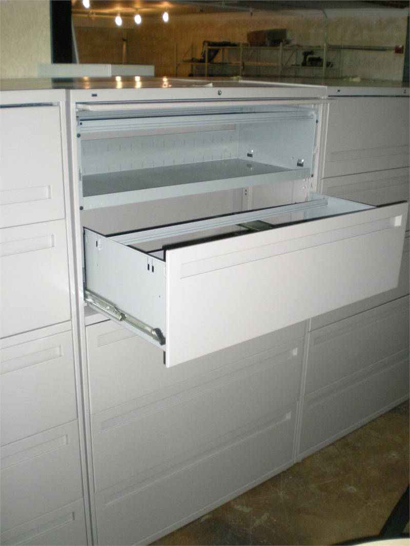 hon 2 drawer lateral file cabinet on Used Hon 42 Lateral Files 5 Drawer One Tub Pull Out 4 Drawers Light Grey Locking Orlando Office Furniture