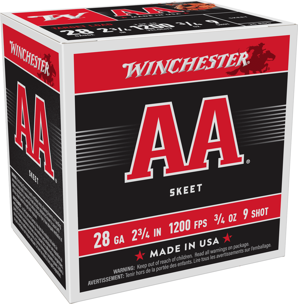 Winchester AA 28ga 2&3/4 8 shot