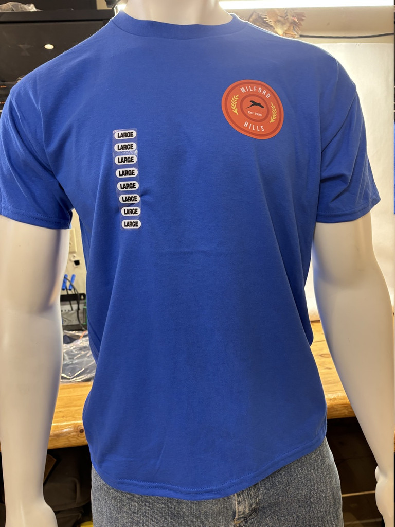 Gildan Blue Milford Hills T-Shirt