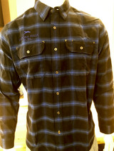 Orvis Active Fit Blue and Black Flannel