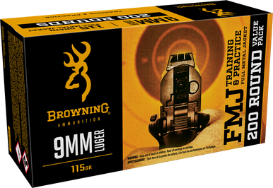 Browning 9mm Luger 155gr – 200rd