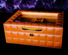 Brown Leather Humidor 40 - 50 Cigars