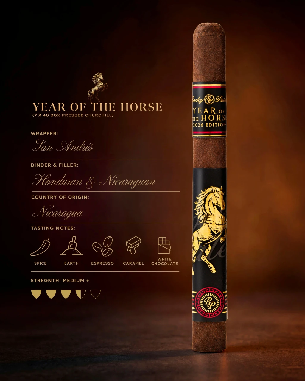 Rocky Patel - Year of the Horse 2026 - Churchill