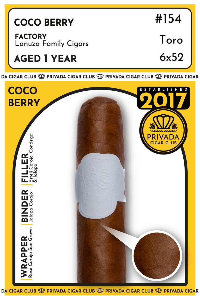 Privada Cigars - Coco Berry