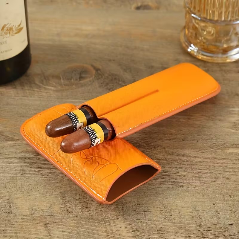 Cigar Case Orange lips