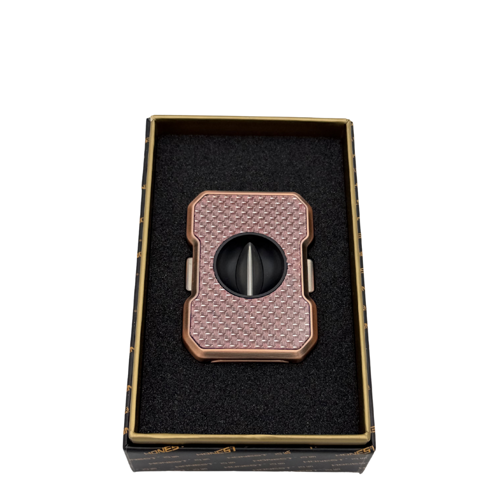 Rose Gold Carbon Pocket V-Cutter