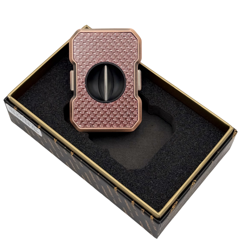 Rose Gold Carbon Pocket V-Cutter