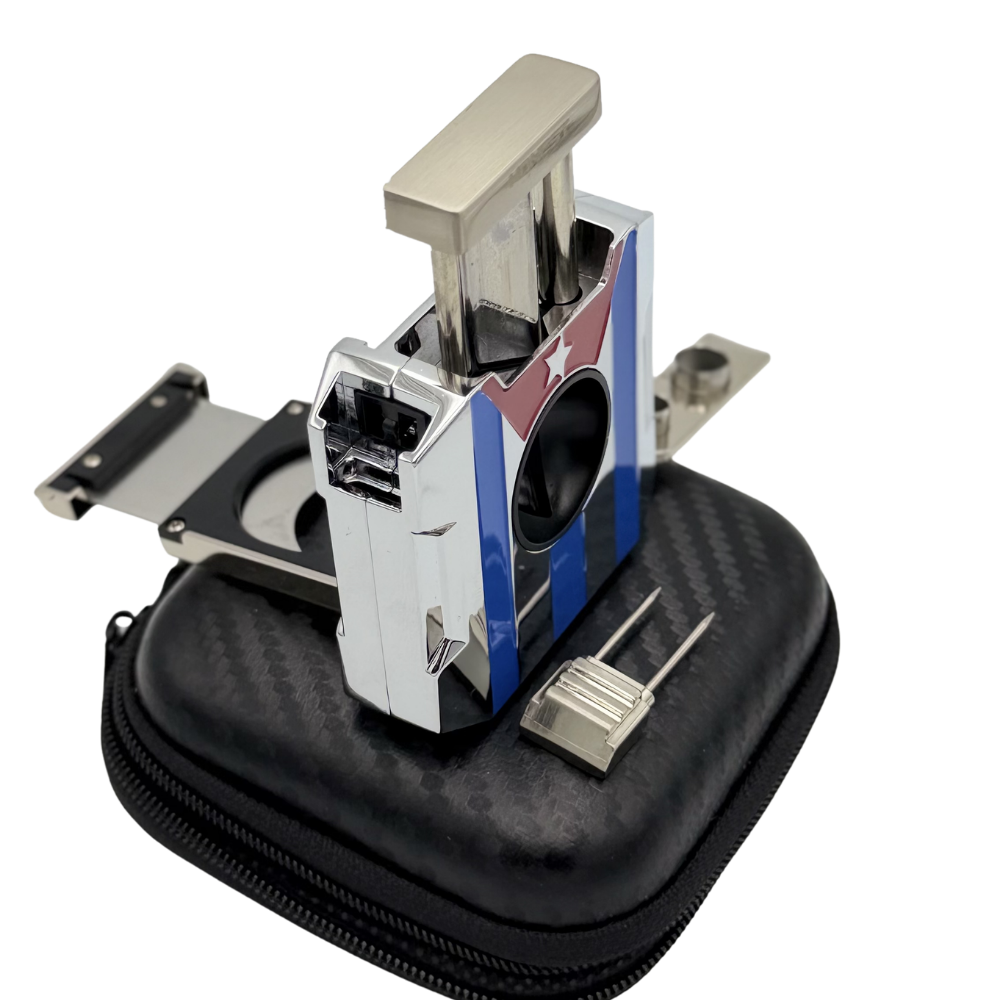 All-In-One Cigar Toolkit - Cuban Flag