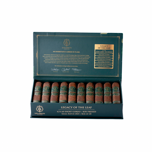 Los Amigos Cigars - Legacy of the Leaf - Short Gordo Box Pressed