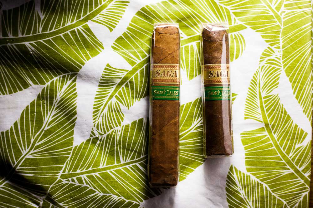 The Saga Cigars Short Tales Momo I and Tomo VII review and pairng