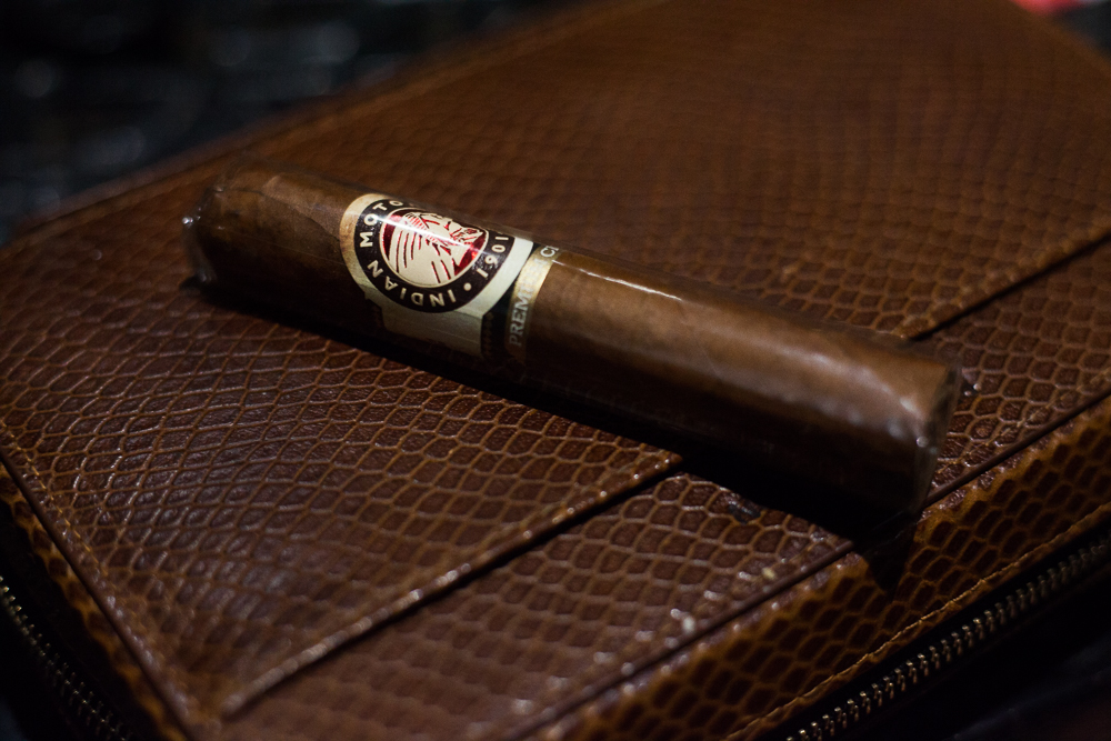 Indian Motorcycle Cigar Review & Pairing with Silk & Spice