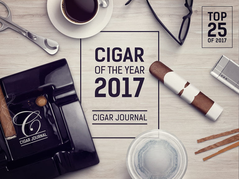 Top 25 Cigars of 2017 by Cigar Journal