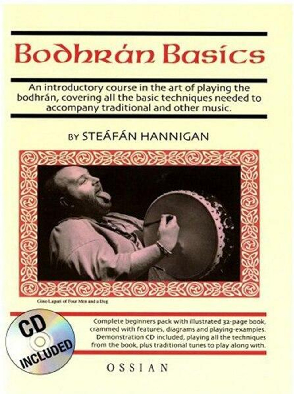 CD　Hannigan　Basics　Bodhrán　Steáfán　by　with