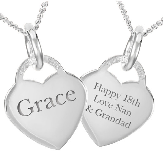 Granddaughter Necklace, Sterling Silver, Personalised