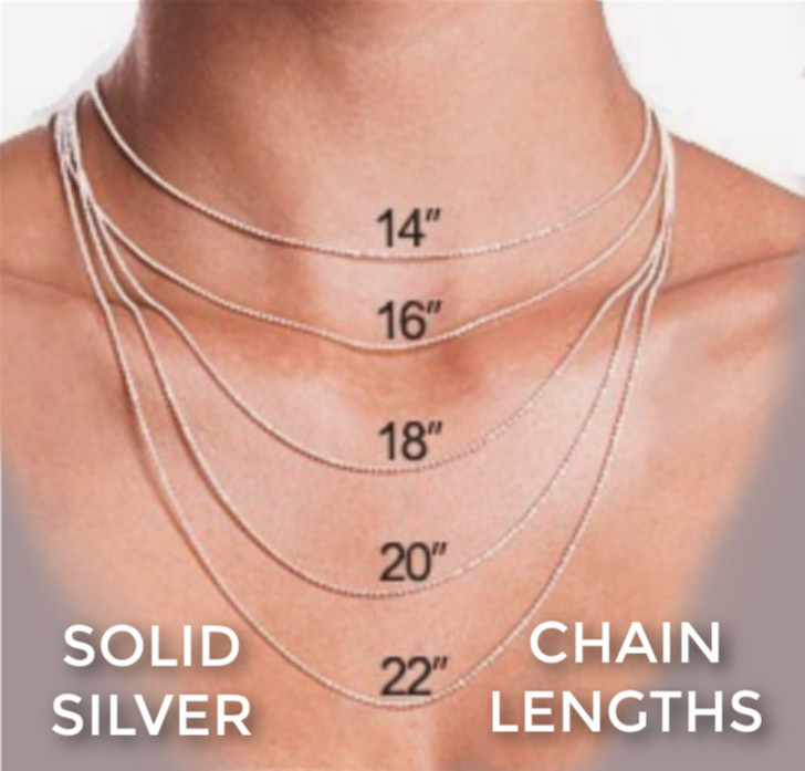 Bridesmaid Personalised Necklace, Sterling Silver