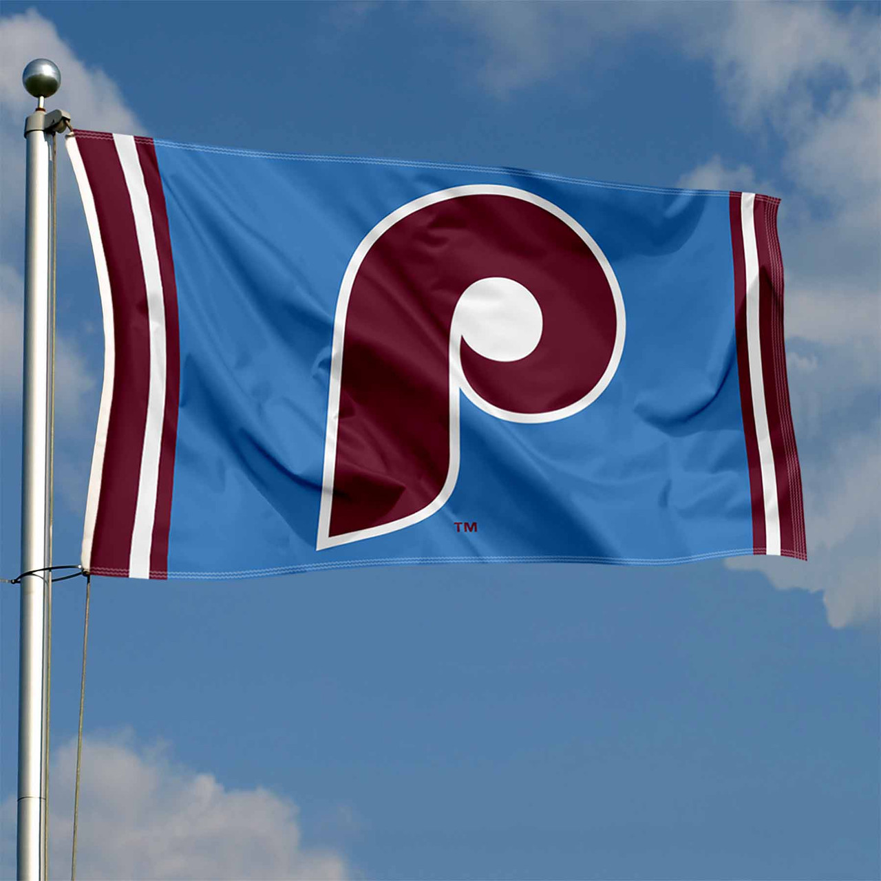 Philadelphia Phillies Retro Vintage Logo Flag - State Street Products