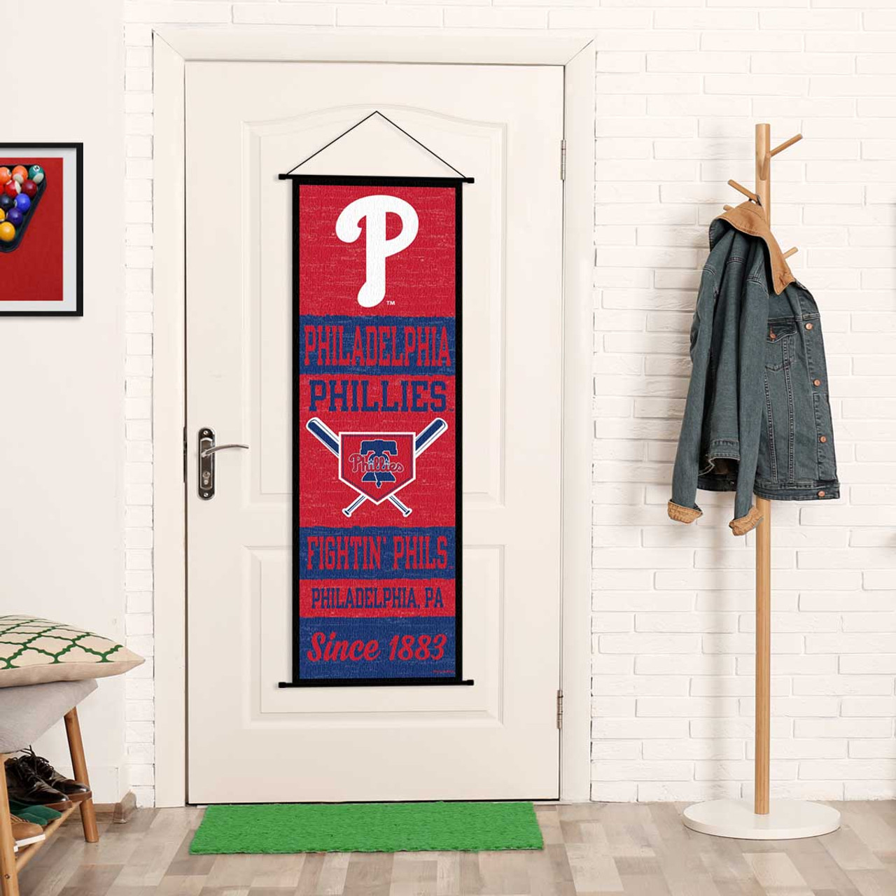  Philadelphia Phillies Pinstripes Banner and Tapestry