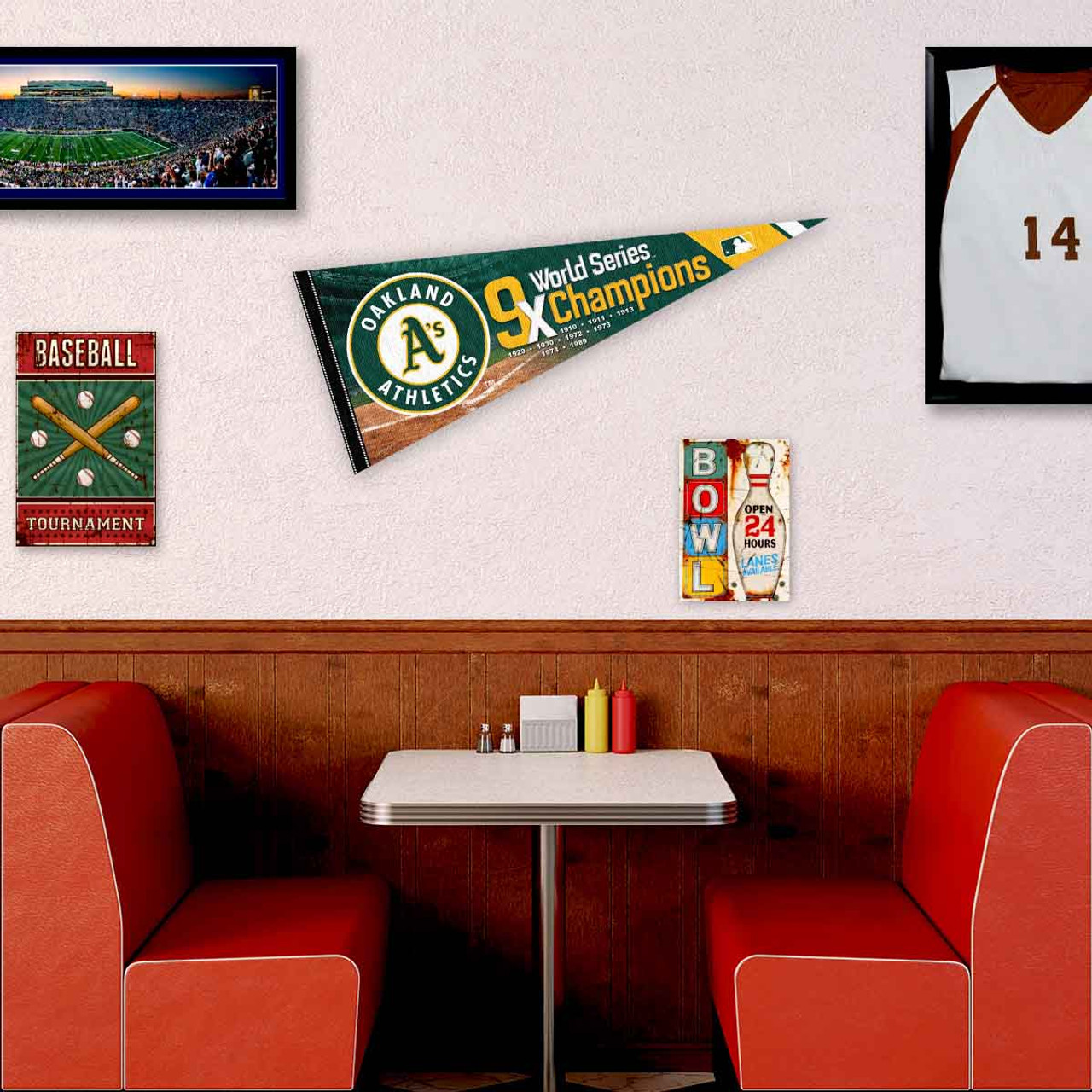 Official Oakland Athletics Banners, Flags, Oakland Athletics Flags,  Pennants, Garden Flags