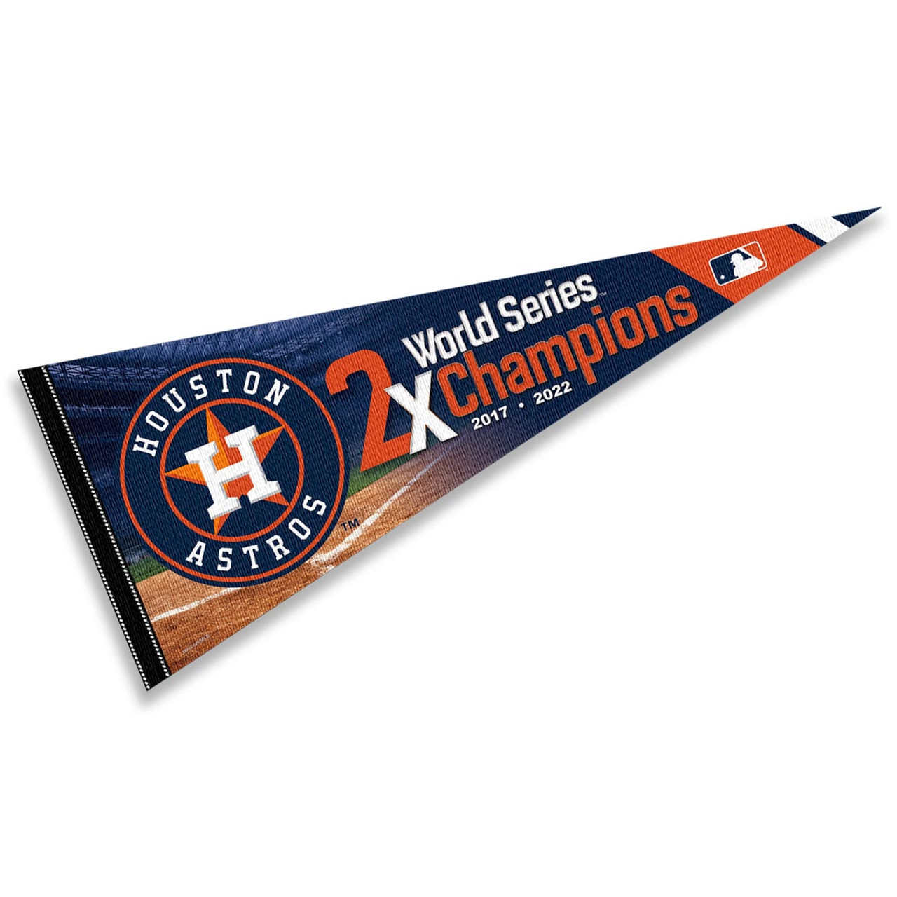 Houston Astros American League Champions 2022 World Series Champions Flag