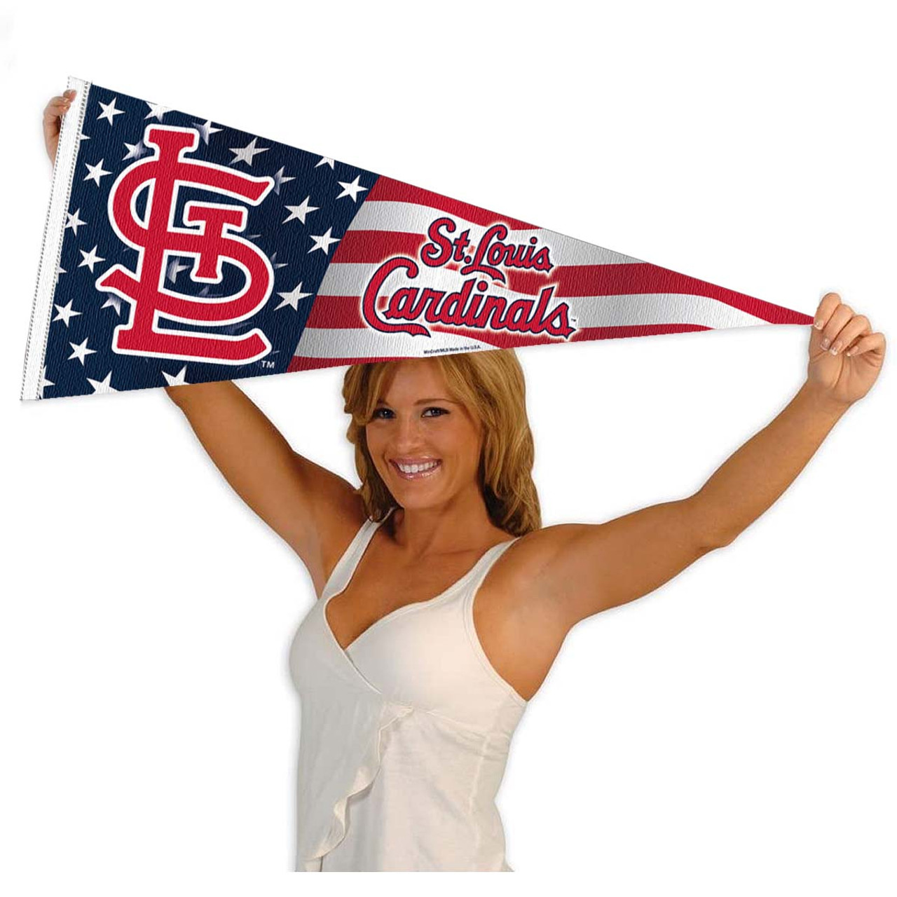 St. Louis Cardinals Stars and Stripes Flag