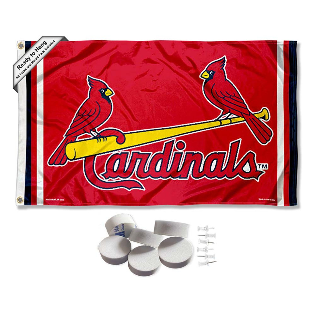 MLB St Louis Cardinals Banner Flag