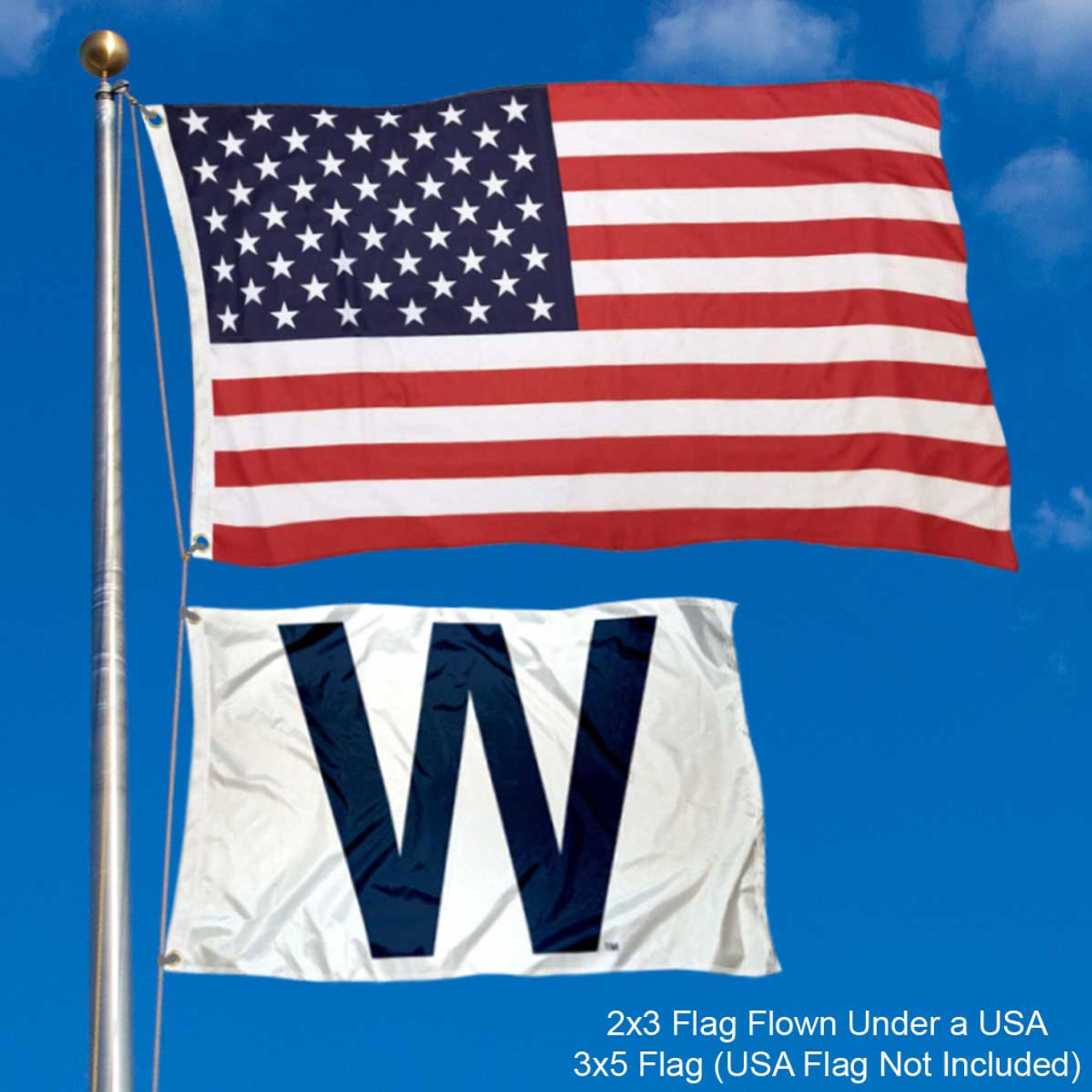 MLB Chicago Cubs Boat Flag 