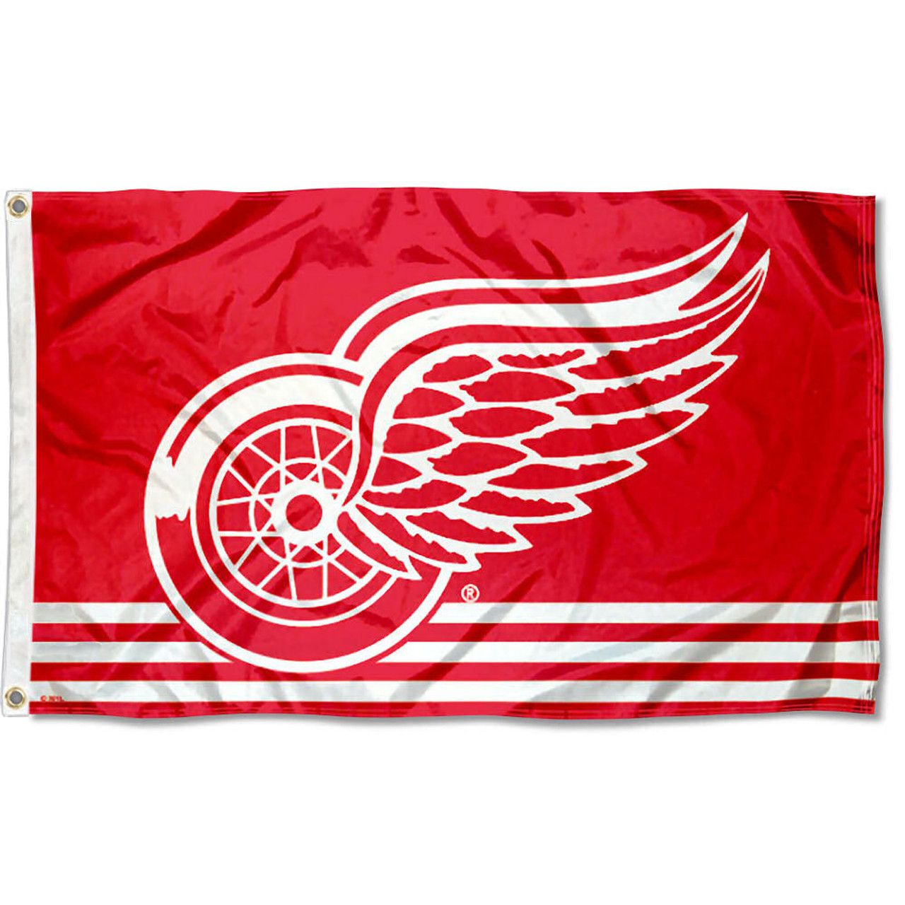 St Louis City SC 3x5 Red Silk Screen Grommet Flag