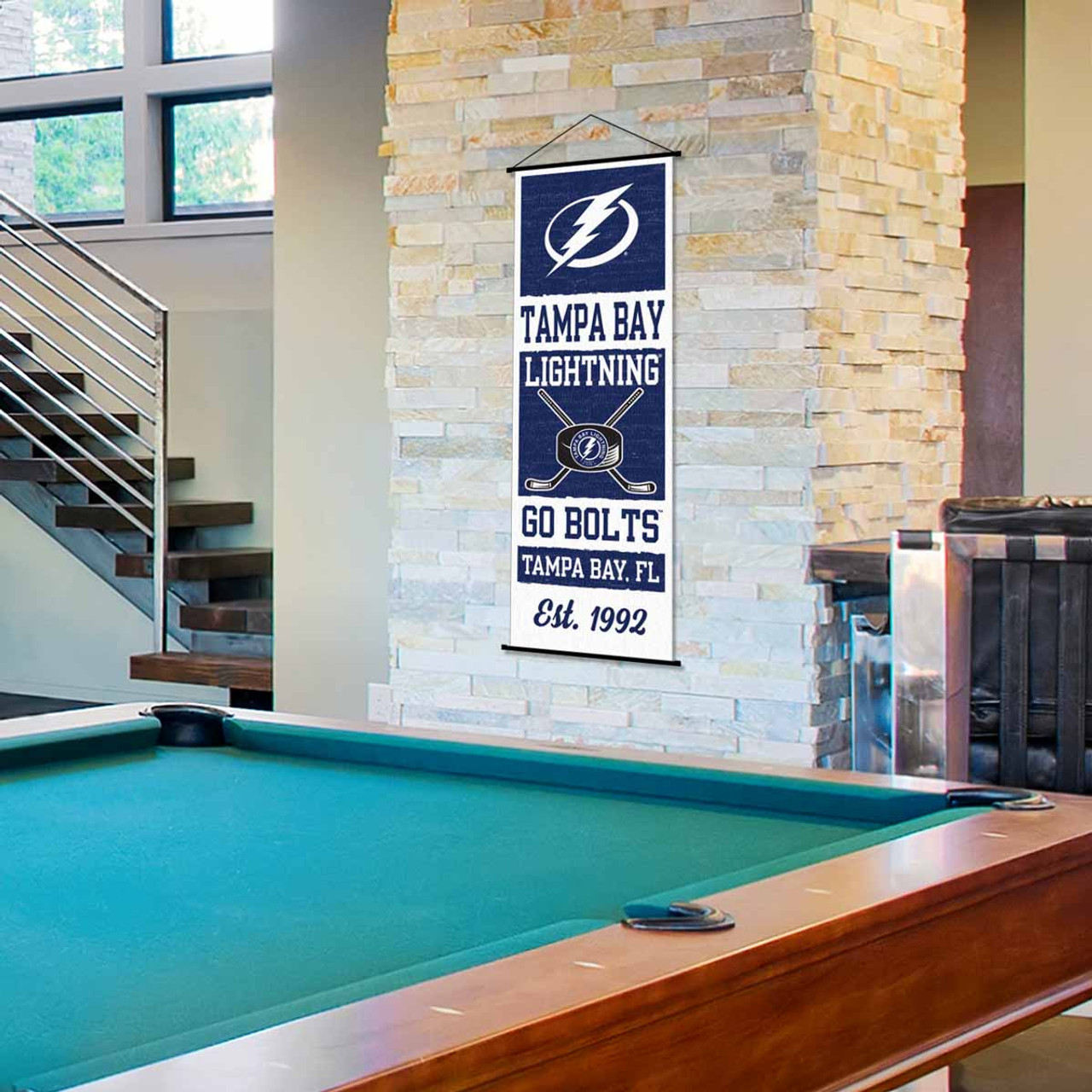 Tampa Bay Lightning Sign, Lightning Pennant, Banner, Posters