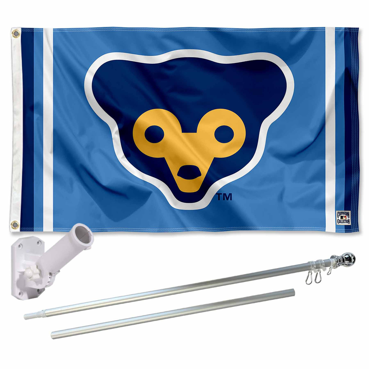 Wincraft Chicago Bulls Flag Pole And Bracket Set