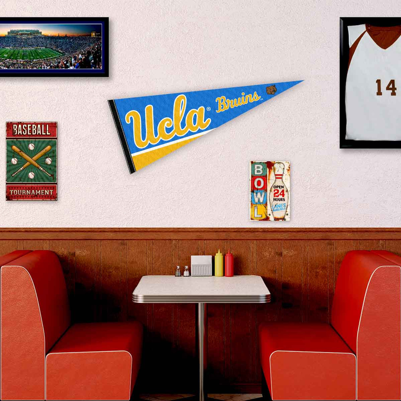 University of California UCLA Bruins 12x30 Pennant University