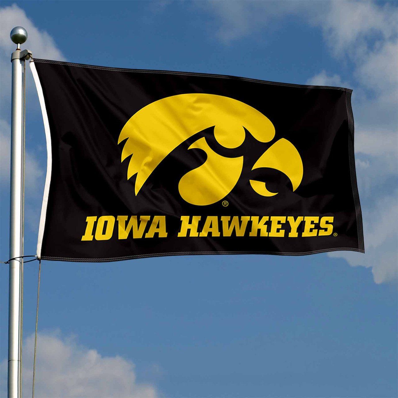 iowa hawkeye flag