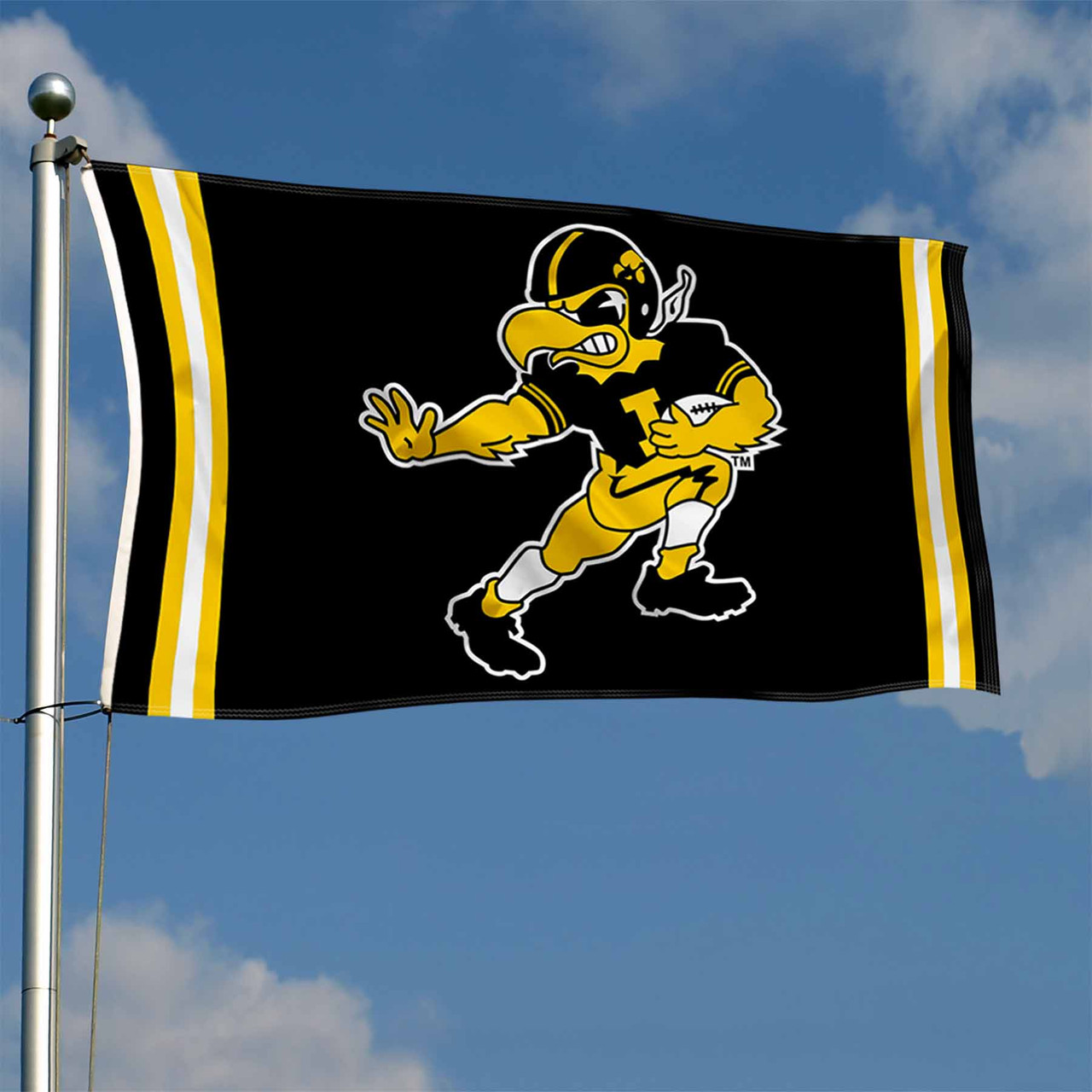 iowa hawkeye flag