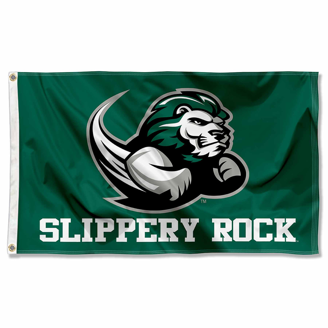 Slippery Rock New Logo Flag State Street Products slippery-rock-new-logo-flag-state-street-products