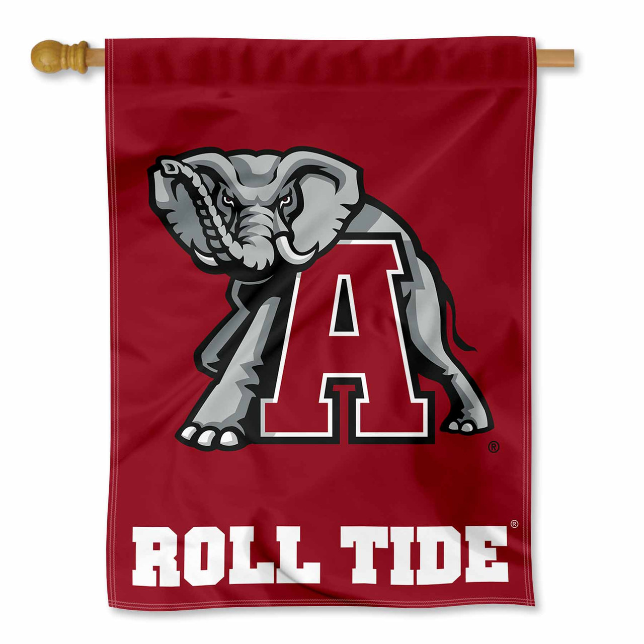 Alabama Vintage Mascot House Flag State Street Products