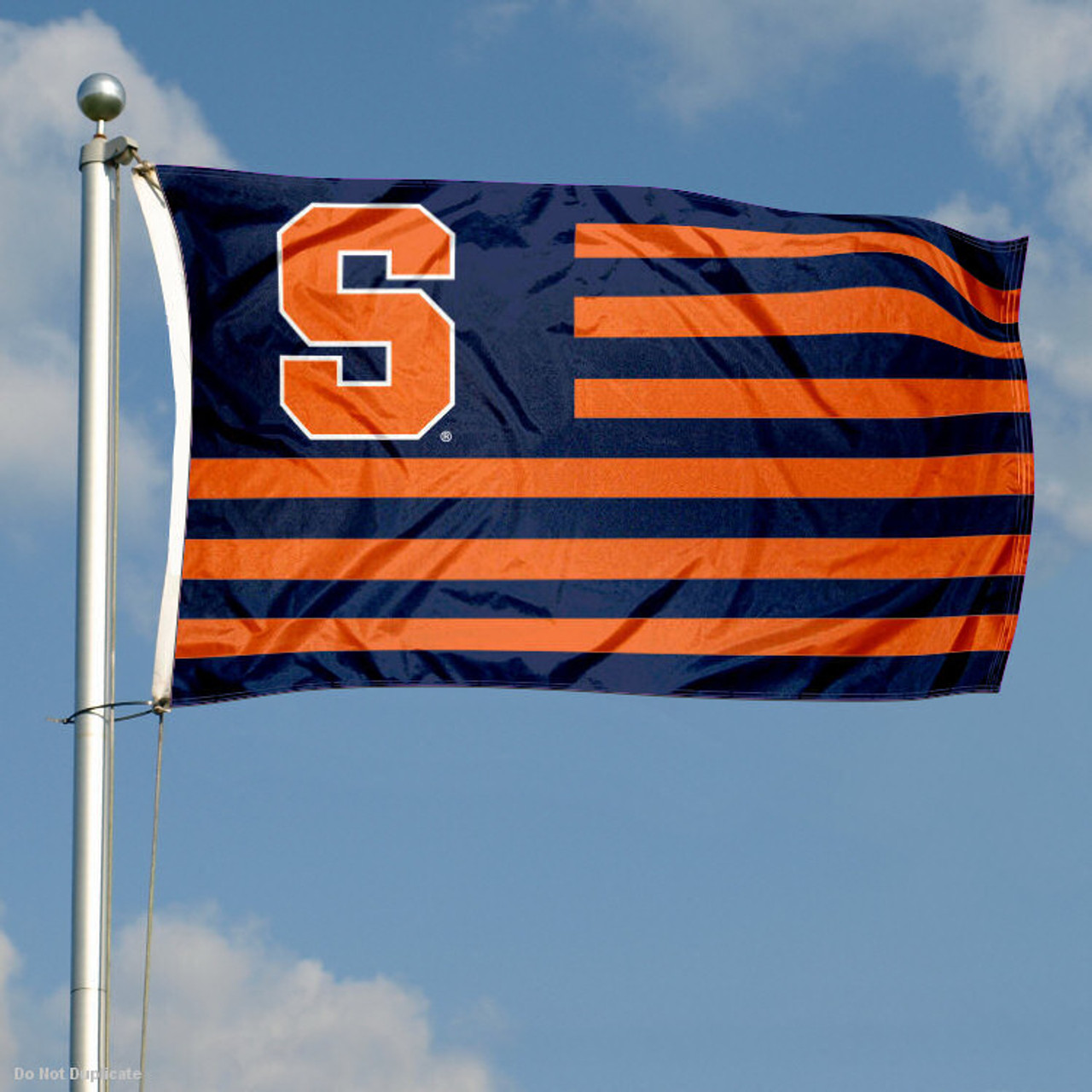 Syracuse University Orange Striped Flag State Street Products