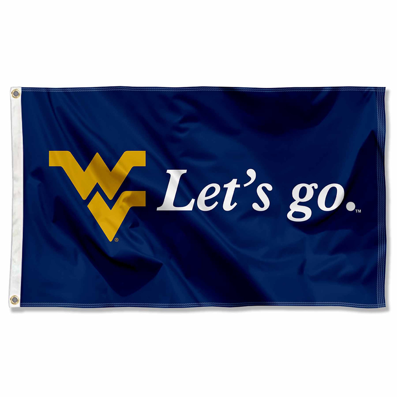 thumbnail image 2 of West Virginia Mountaineers Garden Flag – 13x18 Double-Sided Polyester Yard Banner 2 of 5