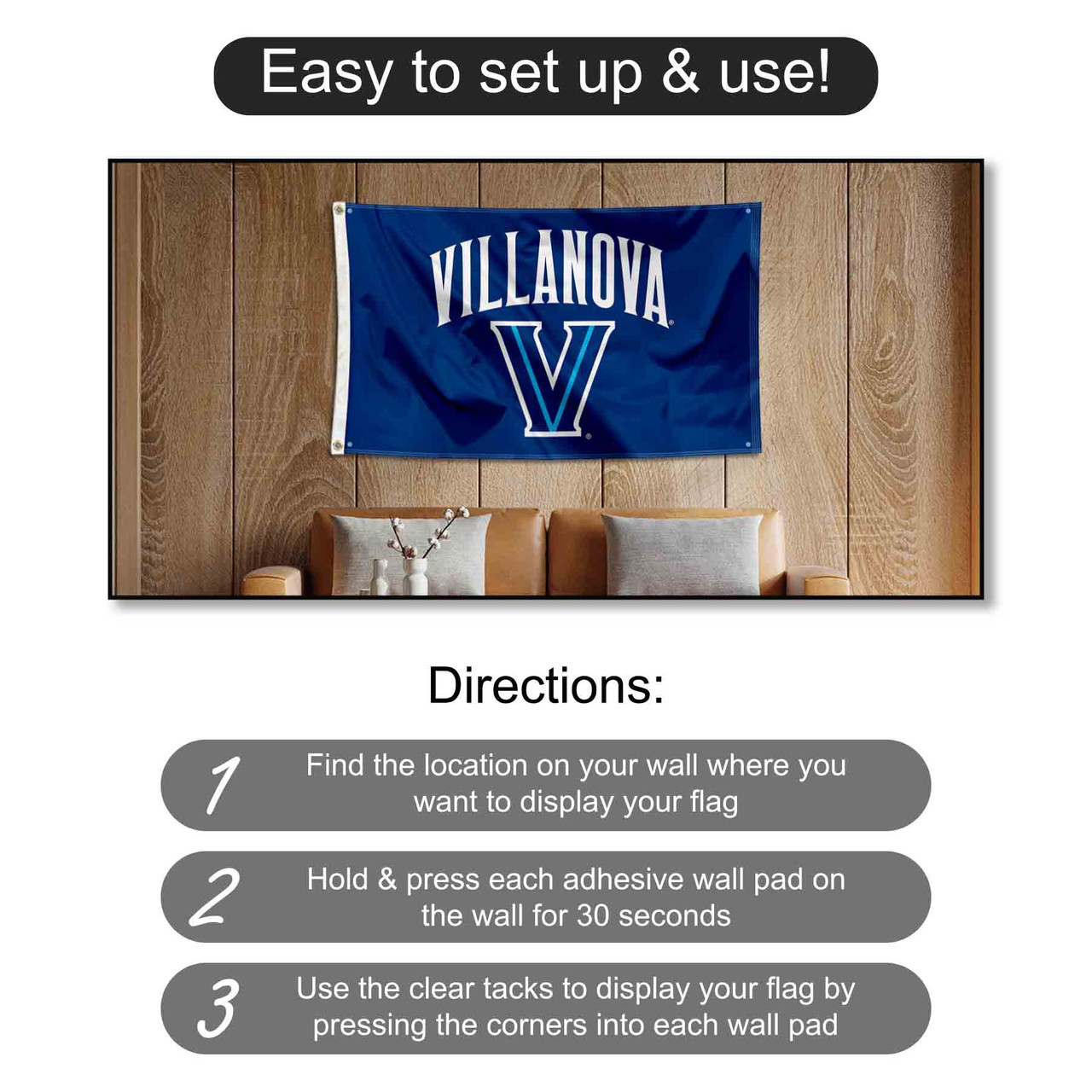 University Of Arizona Gartenflagge – UA Wildcats Design, 100% Polyester, Doppelseitig Bedruckt