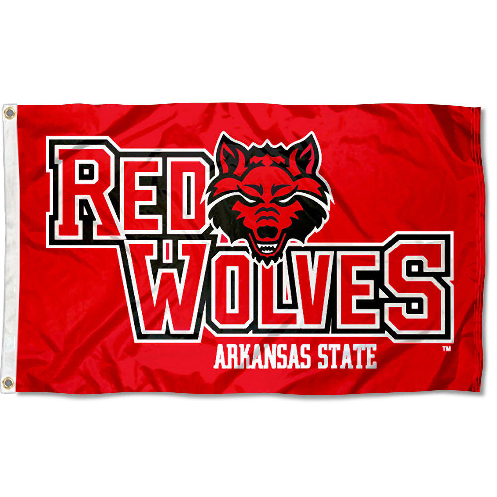 Arkansas State Red Wolves Flag - State Street Products