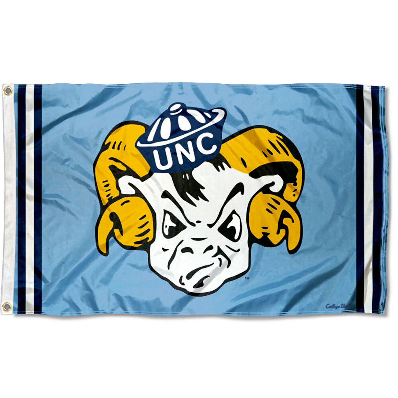 UNC North Carolina Tar Heels University Large College Flag