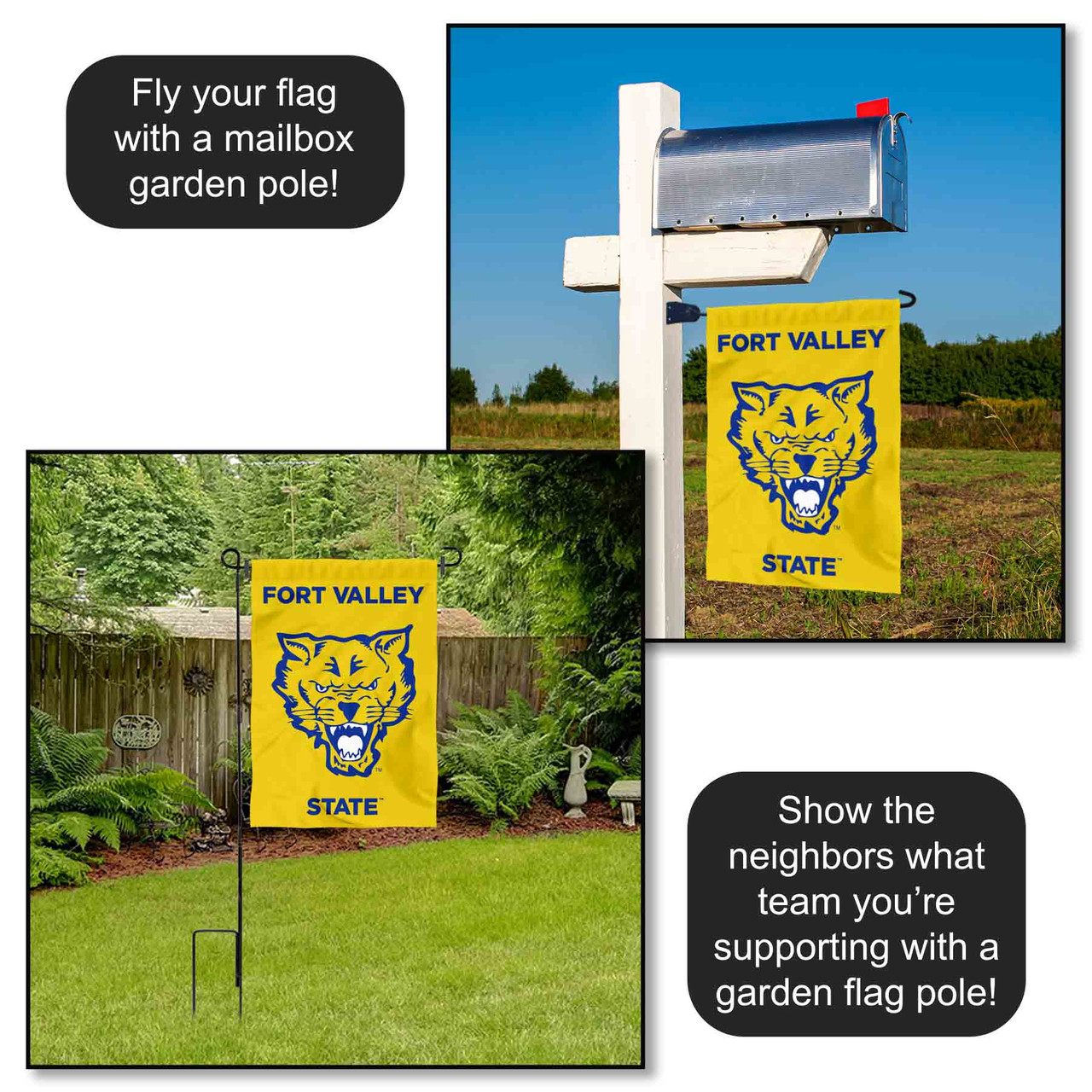 Bandiera Da Giardino Double Face Atlanta United FC – 31,8 X 45,7 Cm – In Poliestere Con Cuciture Reinfiorzate – Decorazione Ufficiale Per Tifosi