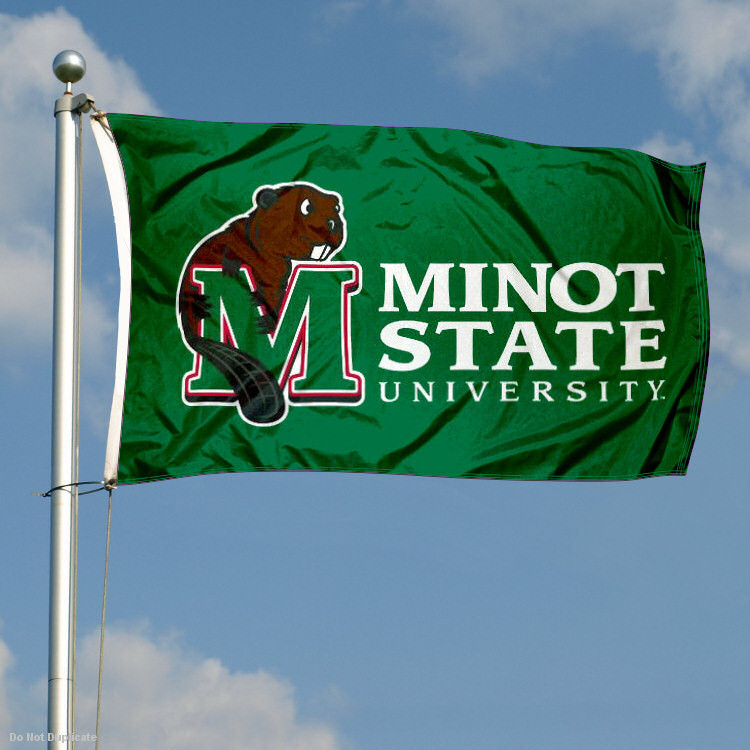 Minot State Beavers Flag - State Street Products