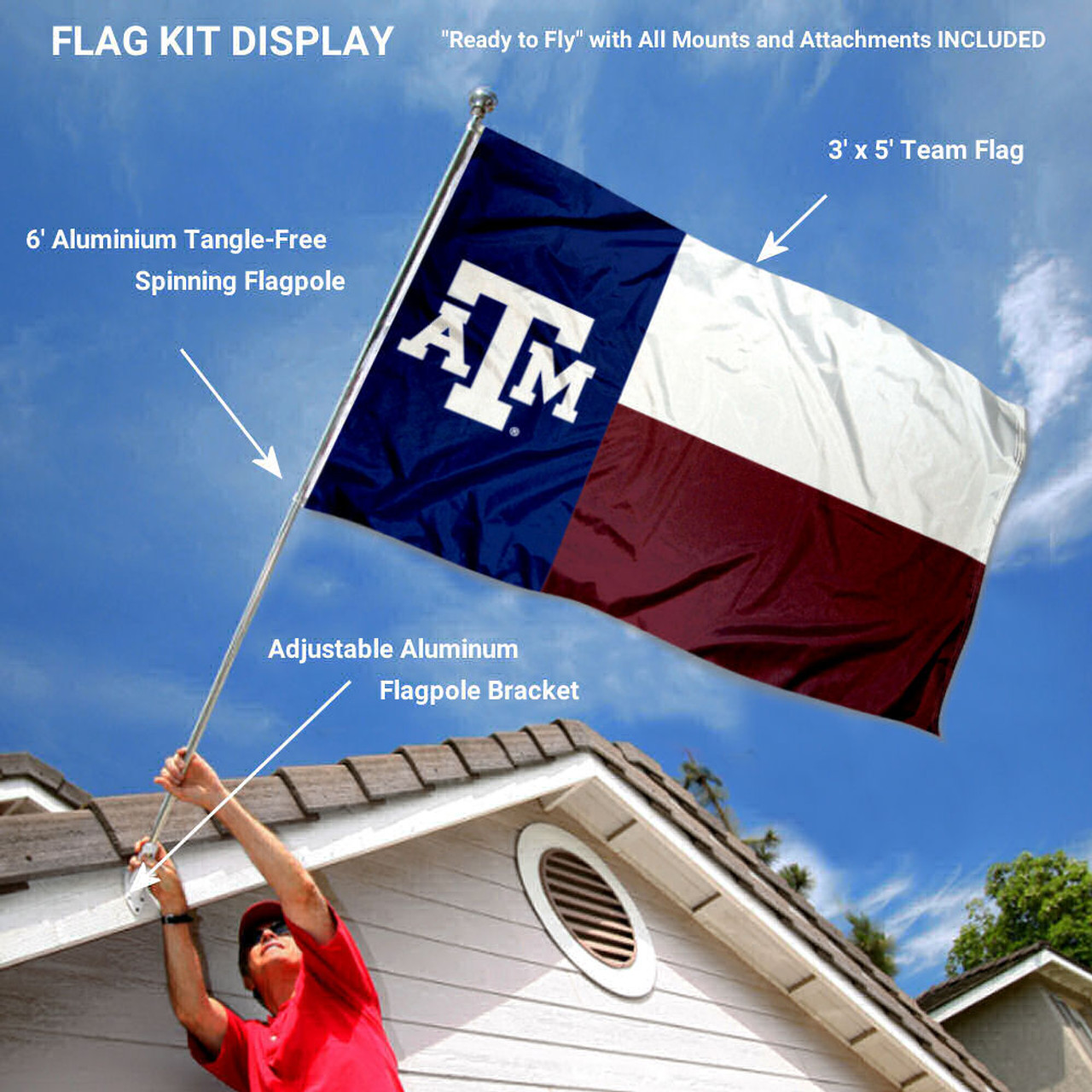 Texas A&M Aggies - Flagpole Farm