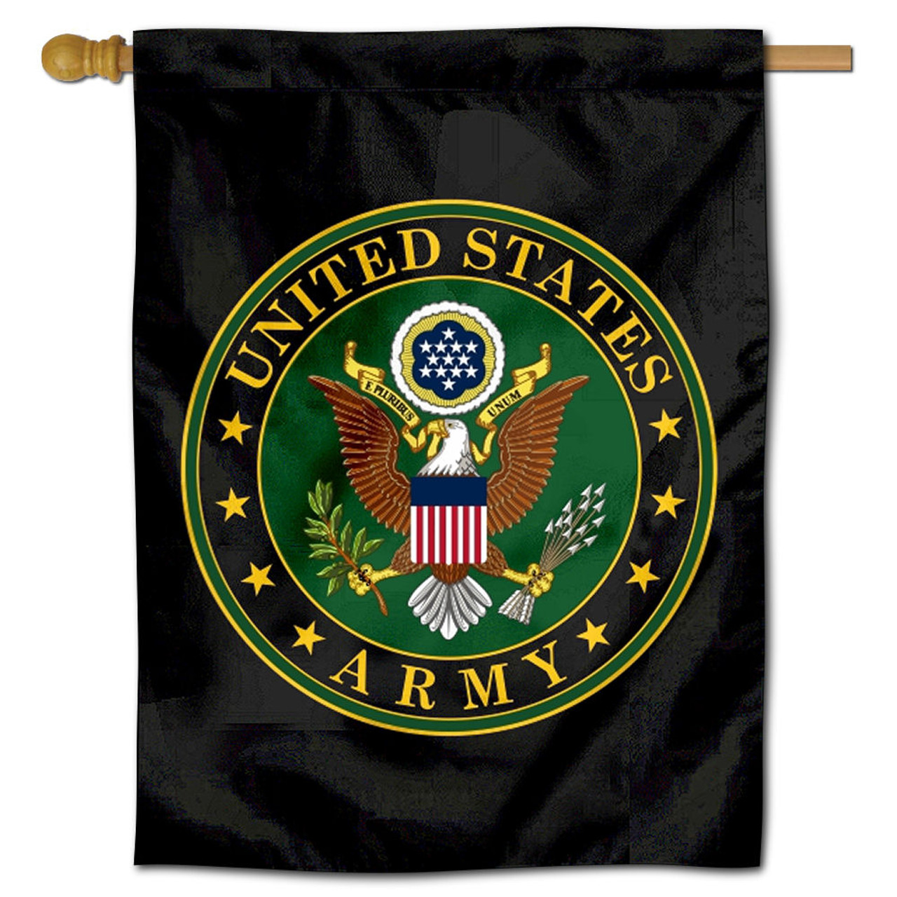 US Army Seal House Flag - State Street Products