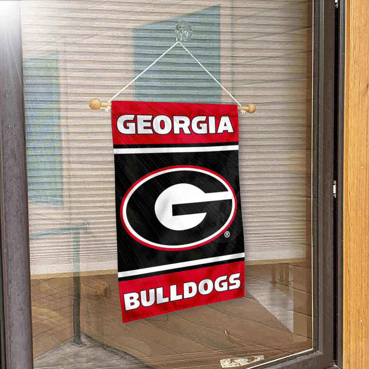 UGA Georgia Bulldogs Double-Sided Garden Flag – Officially Licensed, 13x18 Inches