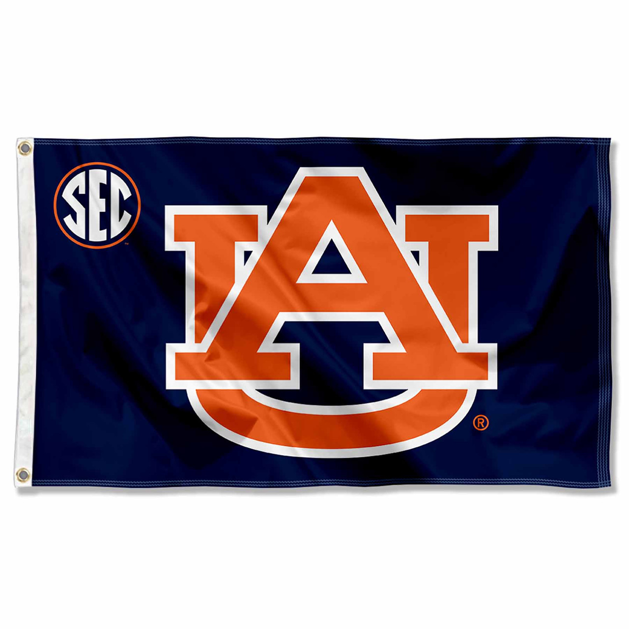 Auburn University SEC Logo Flag - State Street Products