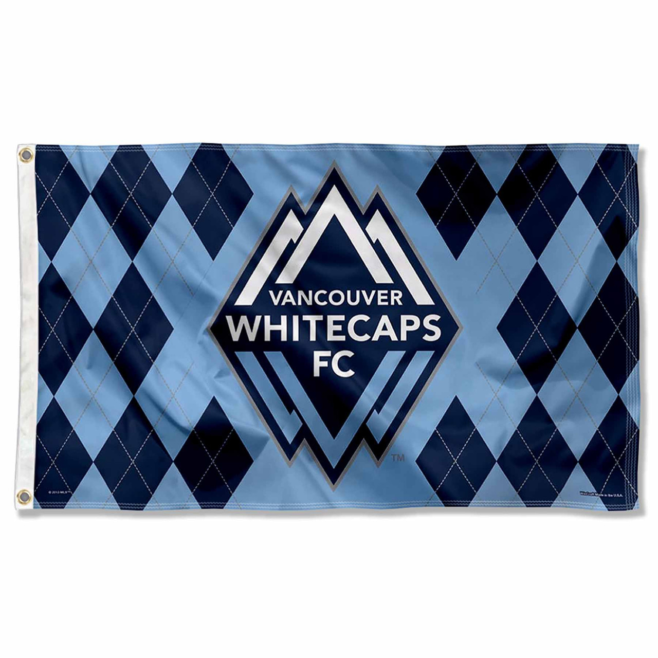 Vancouver Whitecaps Jersey Pattern Flag State Street Products Vancouver Whitecaps Jersey Pattern Flag State Street Products