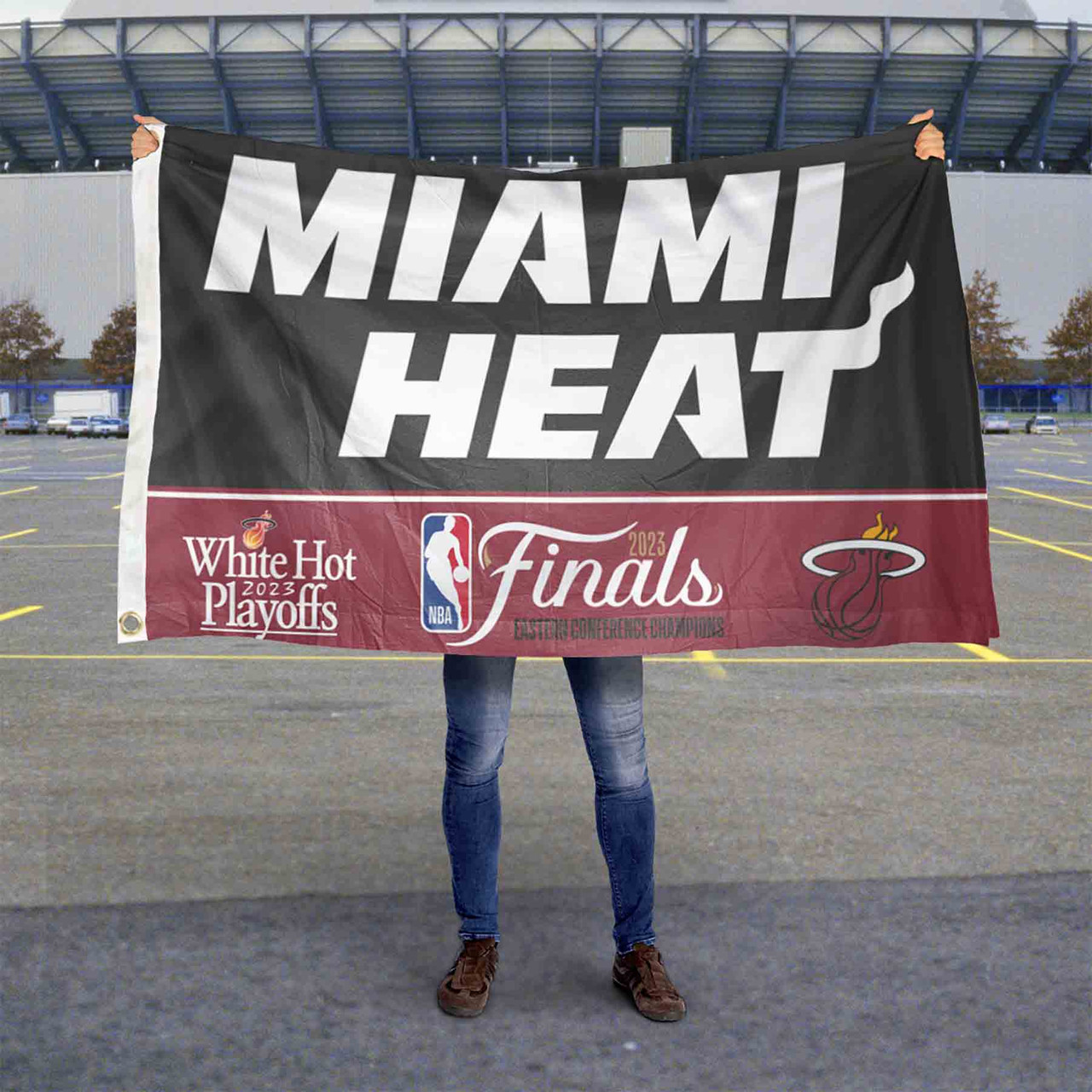 Miami Heat Banner Flag